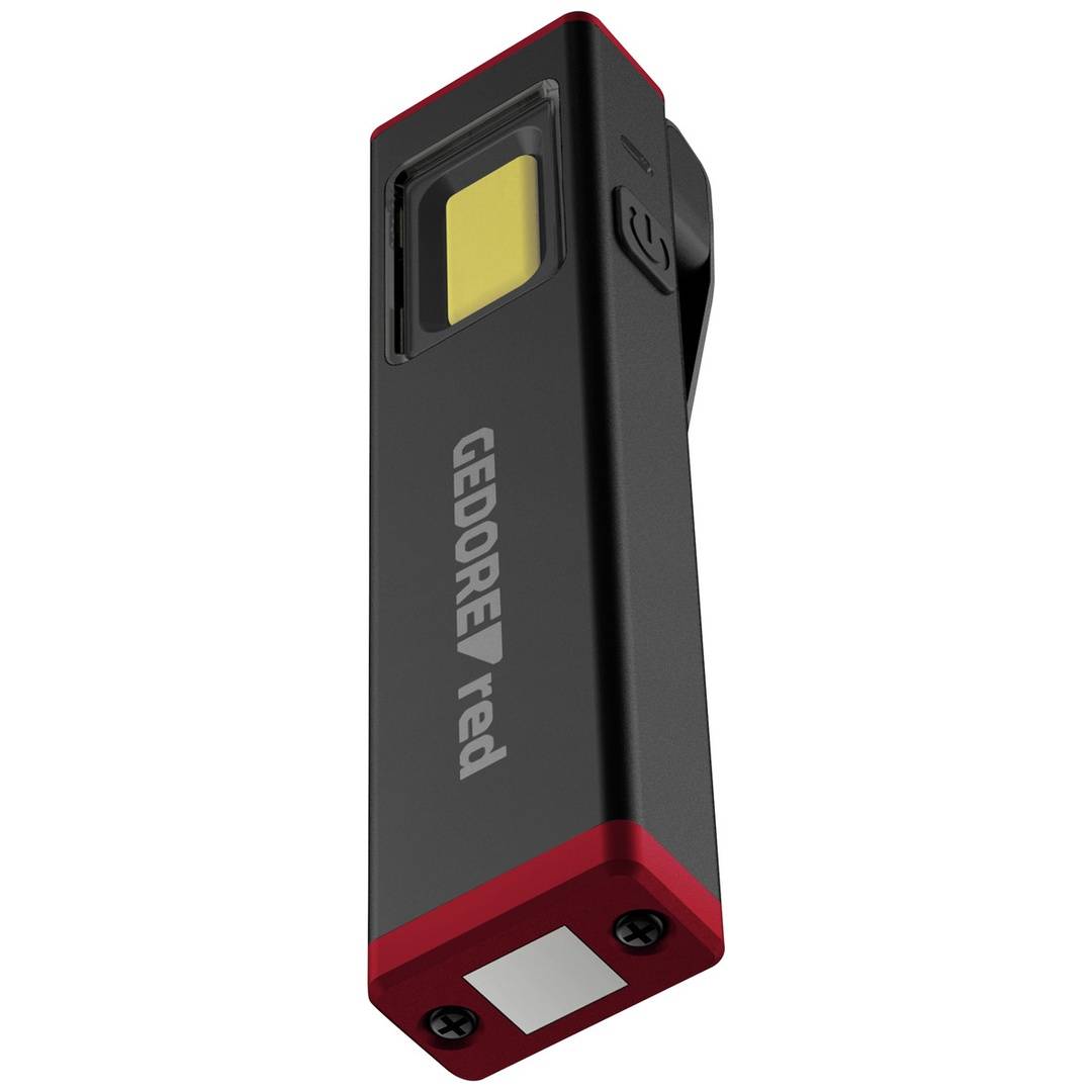 Gedore R95700089 LED Handleuchte schwarz 8.9 cm 600 mAh