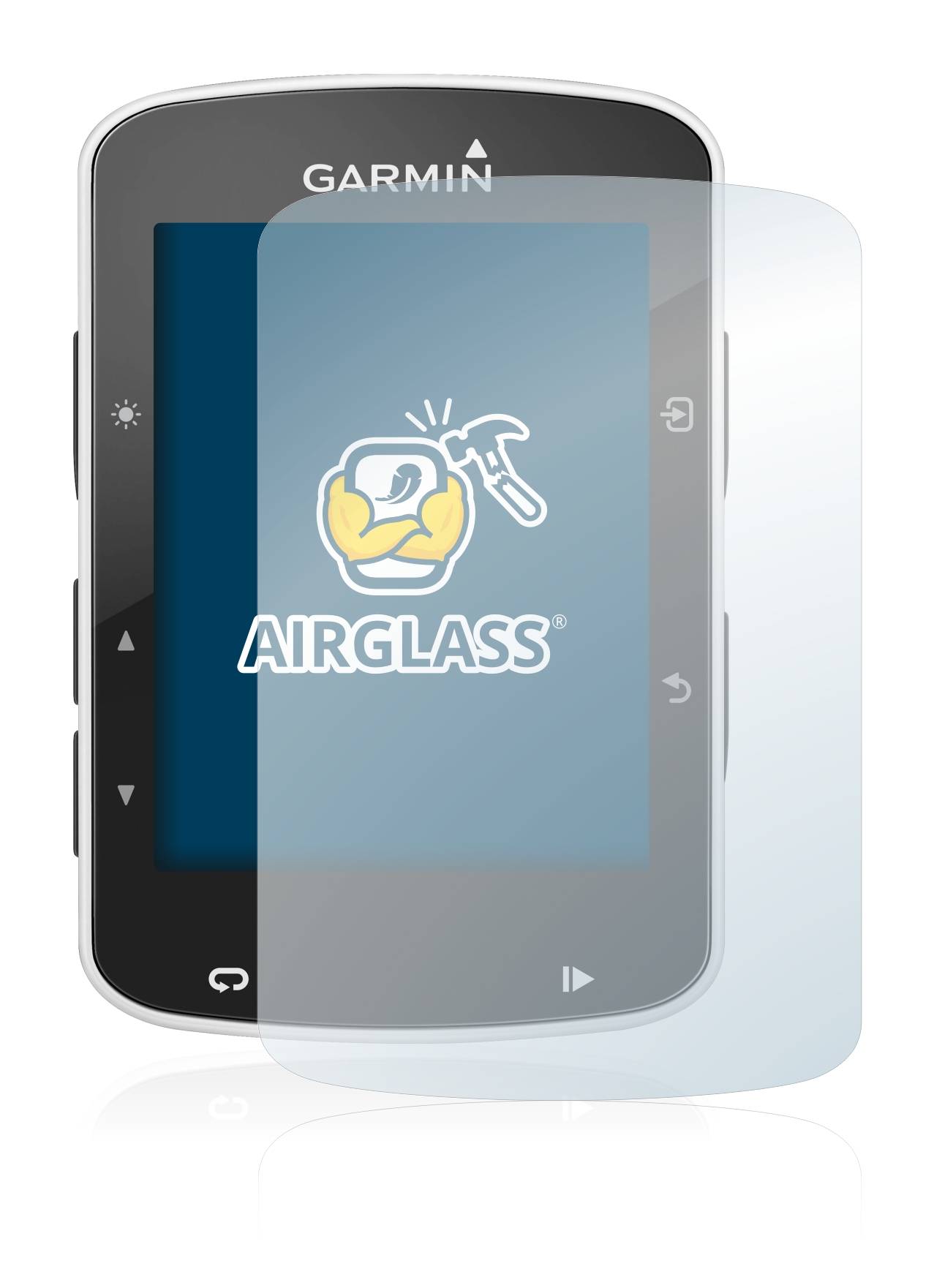 BROTECT AirGlass Flexible Schutz Glas Folie für Garmin Edge 520 / 820 Klar Transparent