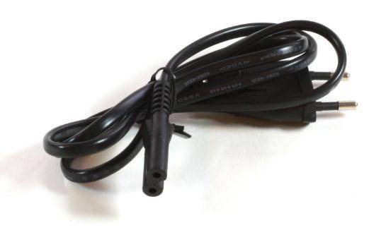 Power Cord, 2 Pin, EURO