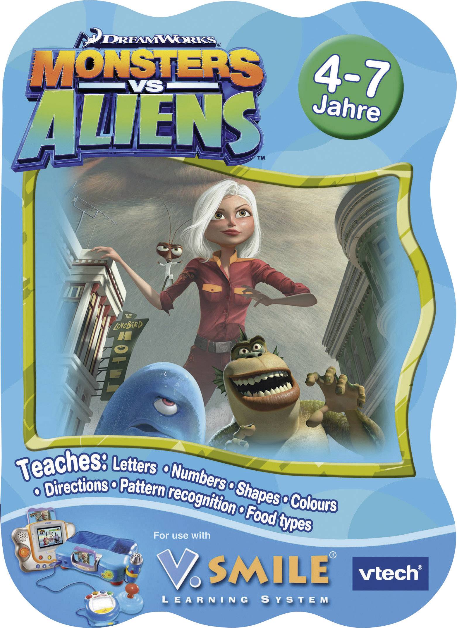 V.SMILE LERNSPIEL "MONSTERS VS. ALIENS"
