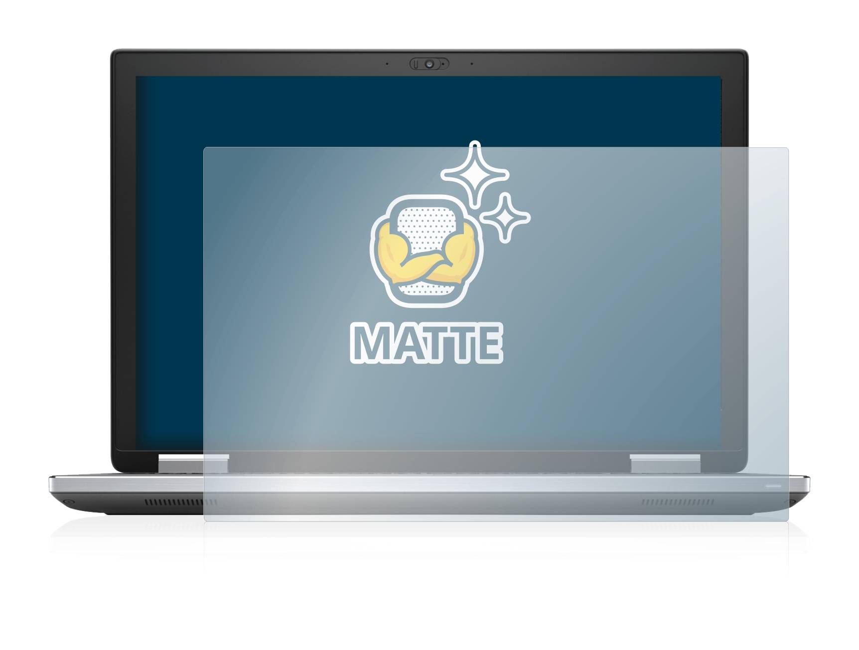 BROTECT Matte Displayschutzfolie für Dell Mobile Precision 7540 - Entspiegelt,