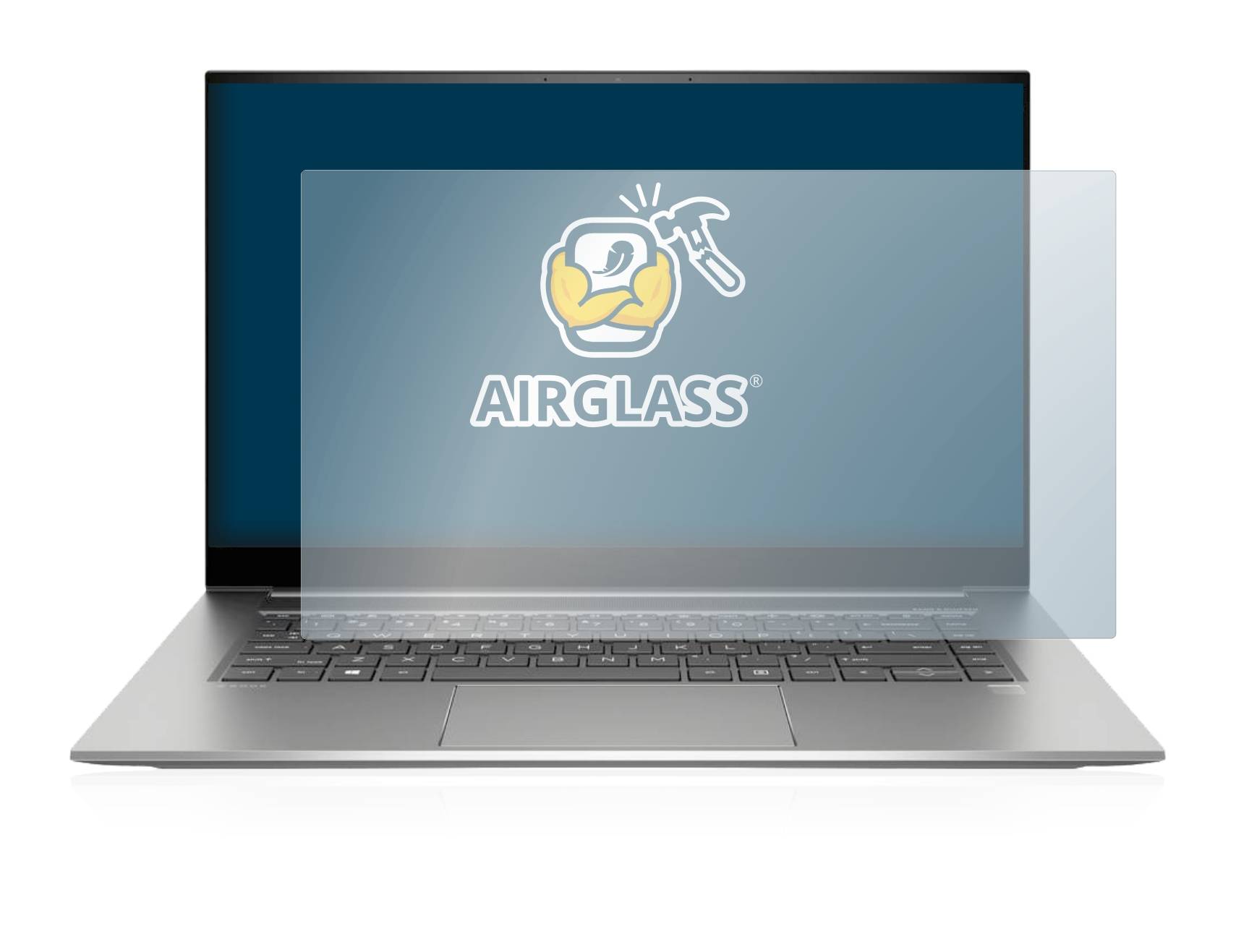 BROTECT AirGlass Schutzglas Folie für HP ZBook 15 Studio