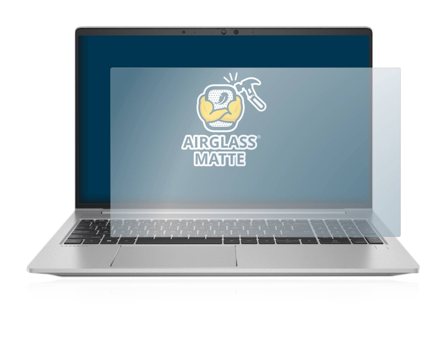 BROTECT AirGlass Matte Schutzglas Folie für HP ProBook 650