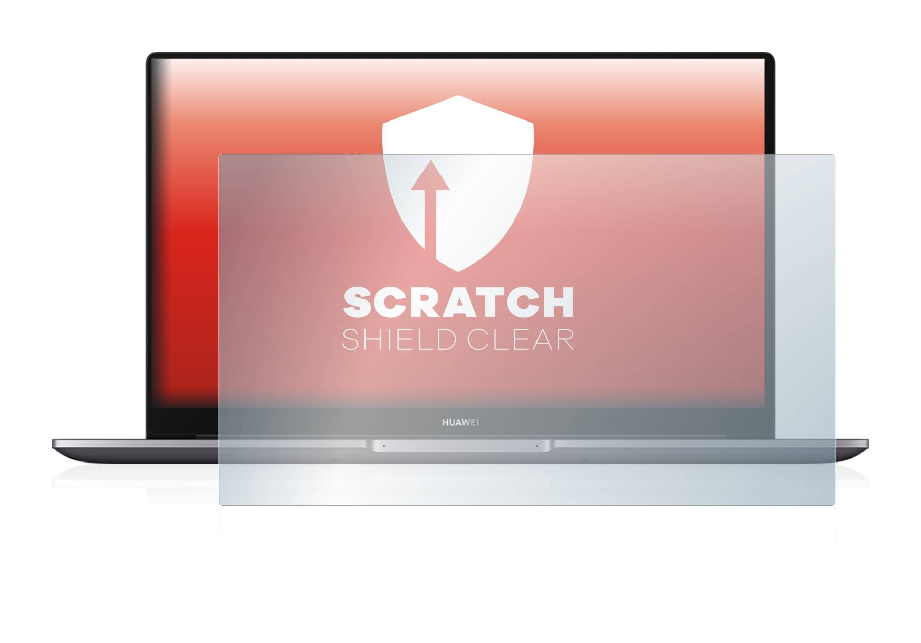 upscreen Scratch Shield Clear Premium Displayschutzfolie für Huawei MateBook D 15