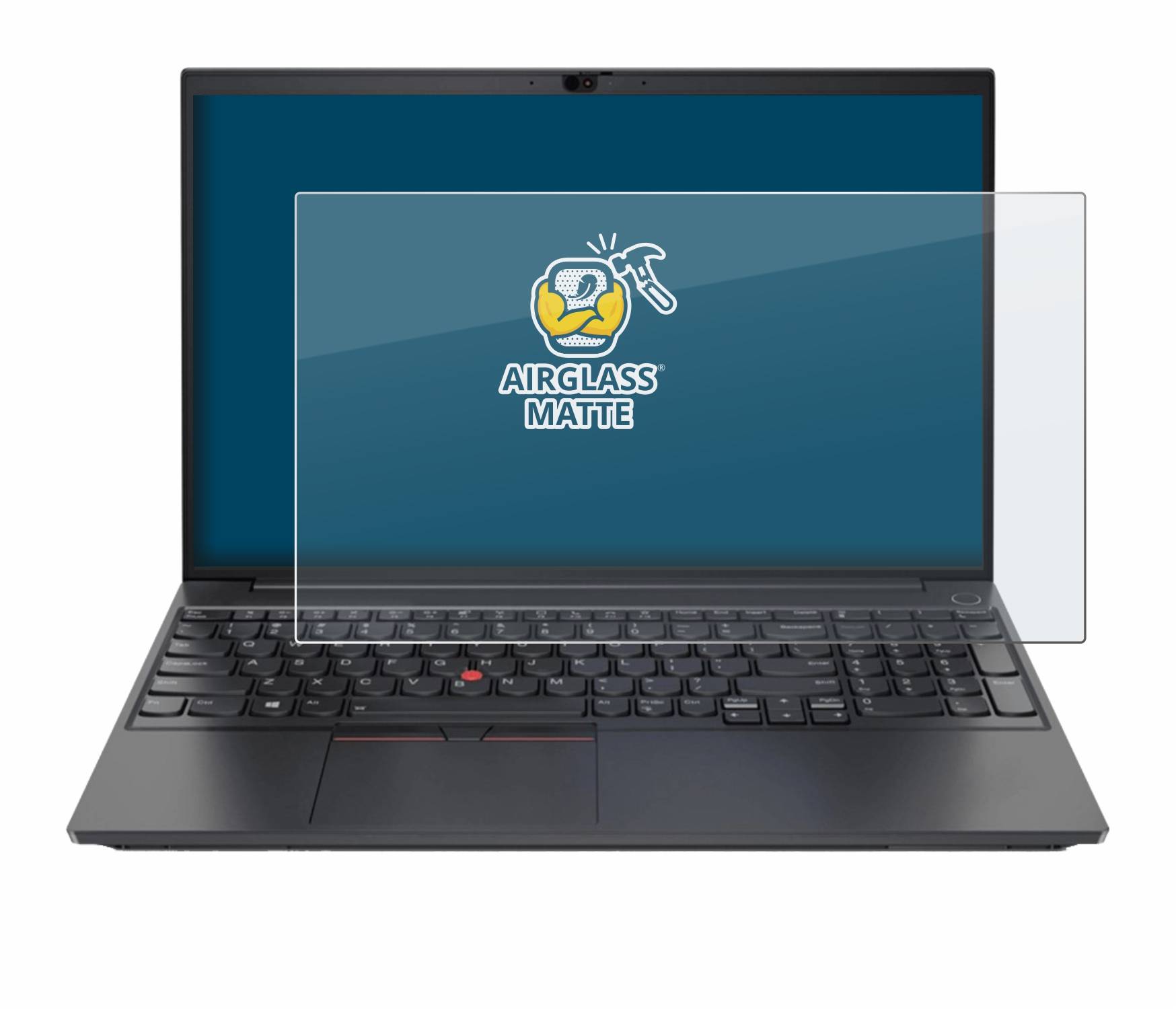 BROTECT AirGlass Matte Schutzglas Folie für Lenovo ThinkPad E15 Gen