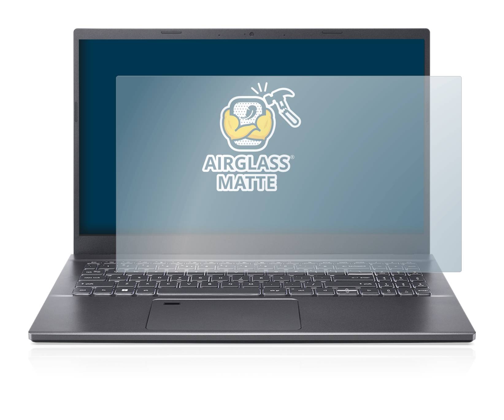 BROTECT AirGlass Matte Schutzglas Folie für Acer Aspire 5