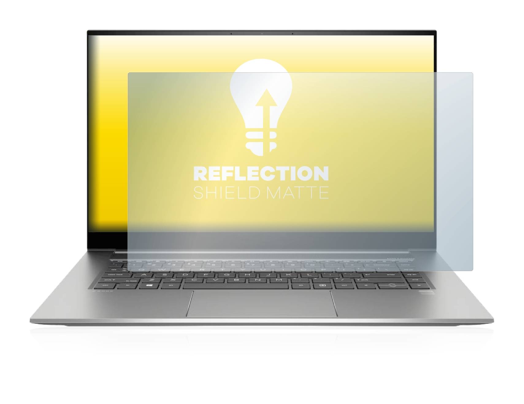 upscreen Reflection Shield Matte Premium Displayschutzfolie für HP ZBook 15 Studio