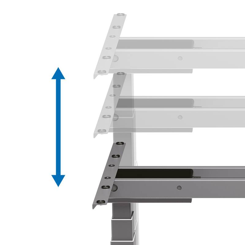 LogiLink EO0051G LogiLink Schreibtischgestell, elektrisch höhenverstellbar