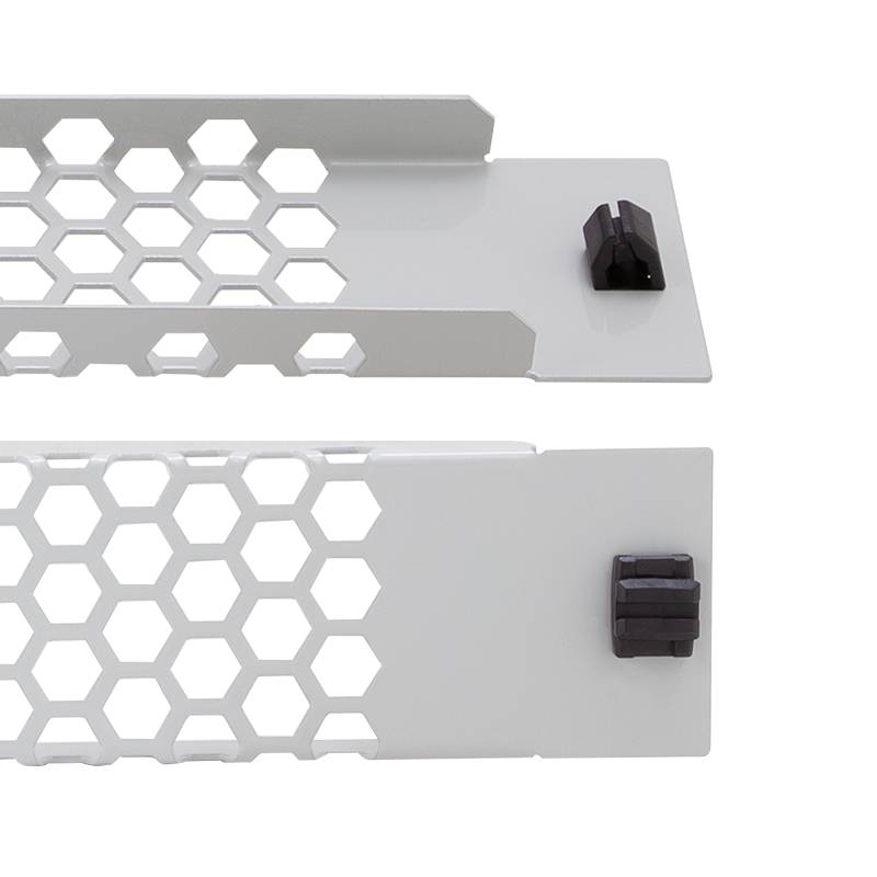 LogiLink 19" Belüftungsblende, werkzeuglos, 1 HE, lichtgrau (11117823)