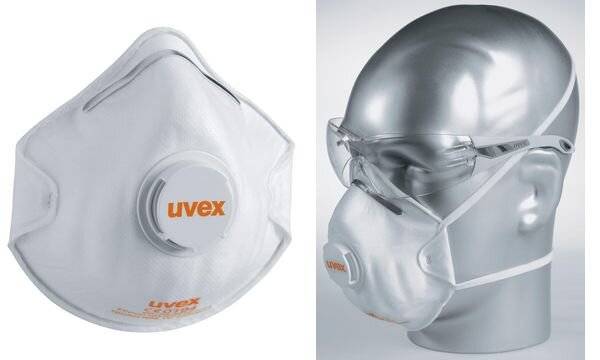 uvex Atemschutzmaske silv-Air classic 2210, FFP2