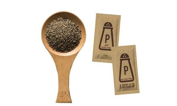 HELLMA Pfeffer-Portion, einzeln verpackt, im Karton (9677054)