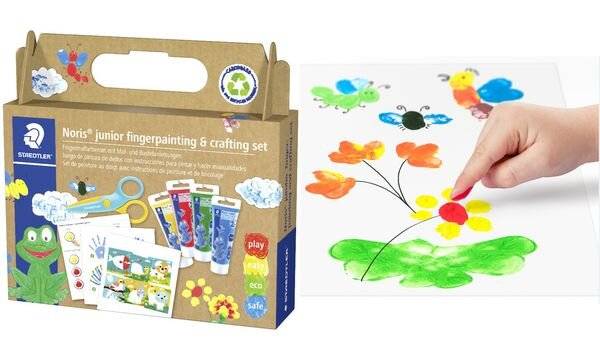 STAEDTLER - Fingermalfarbe Noris junior Bastel-Set retail
