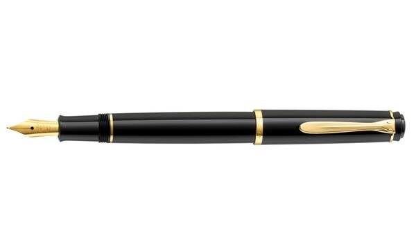 Pelikan Classic 200, Schwarz, Kartuschenfüllsystem, Fein, Beidhändig, Deutschland, Geschenkbox