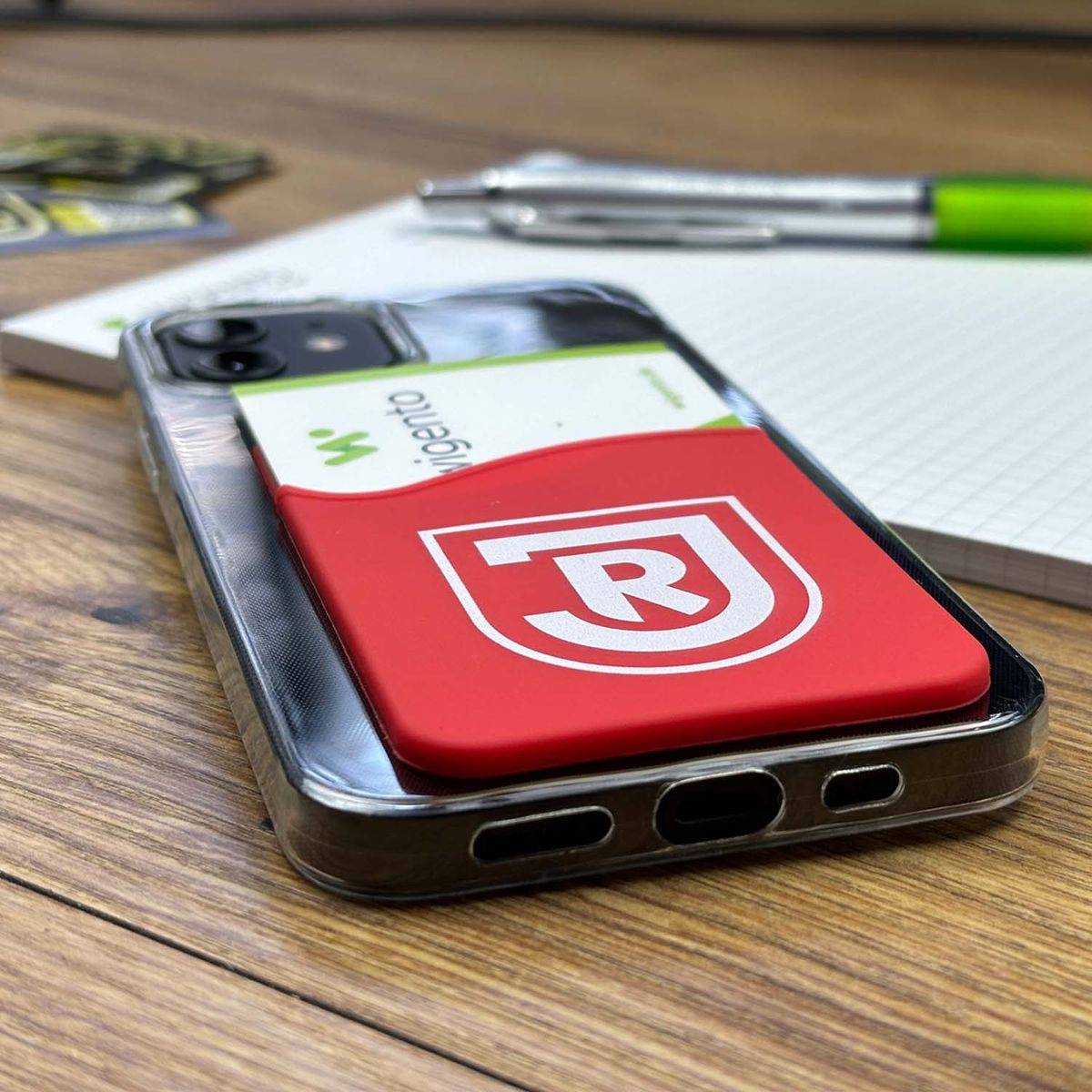 SSV Jahn Regensburg Visiten- und Kreditkartenhalter für Smartphones