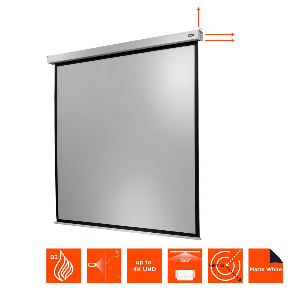 Celexon Motor Professional Plus 1090757 Motorleinwand 160 x 160 cm Bildformat: 1:1