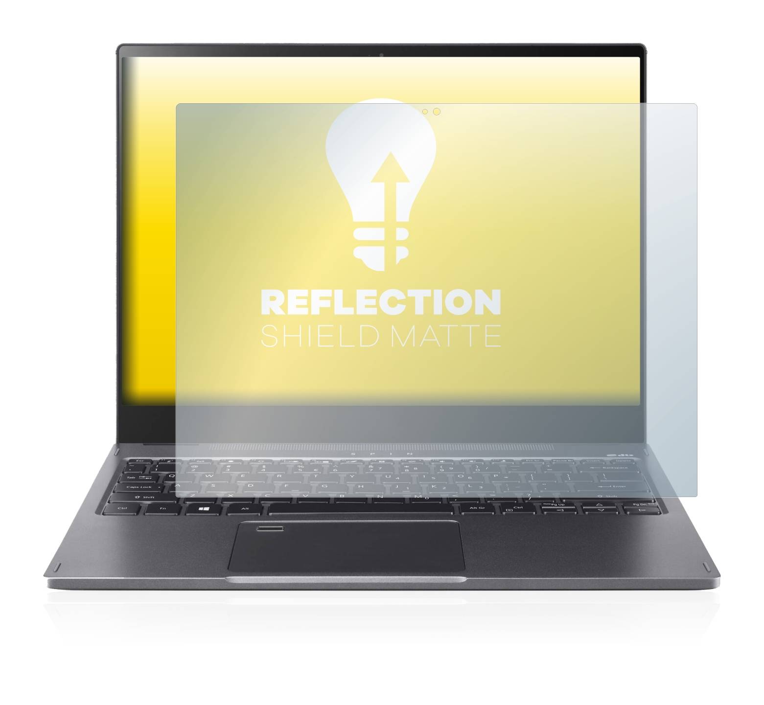 upscreen Reflection Shield Matte Premium Displayschutzfolie für Acer Spin 5