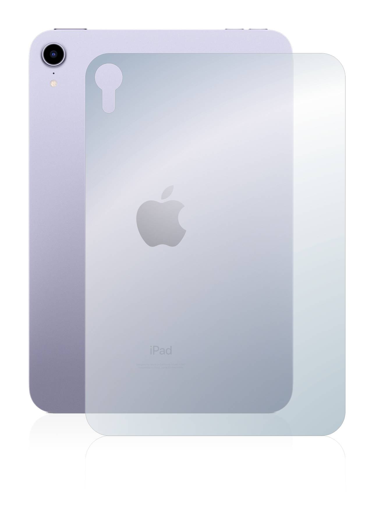 upscreen Hybrid Glass Matte Premium Schutzglas Folie für Apple iPad Mini 6 WiFi 2021