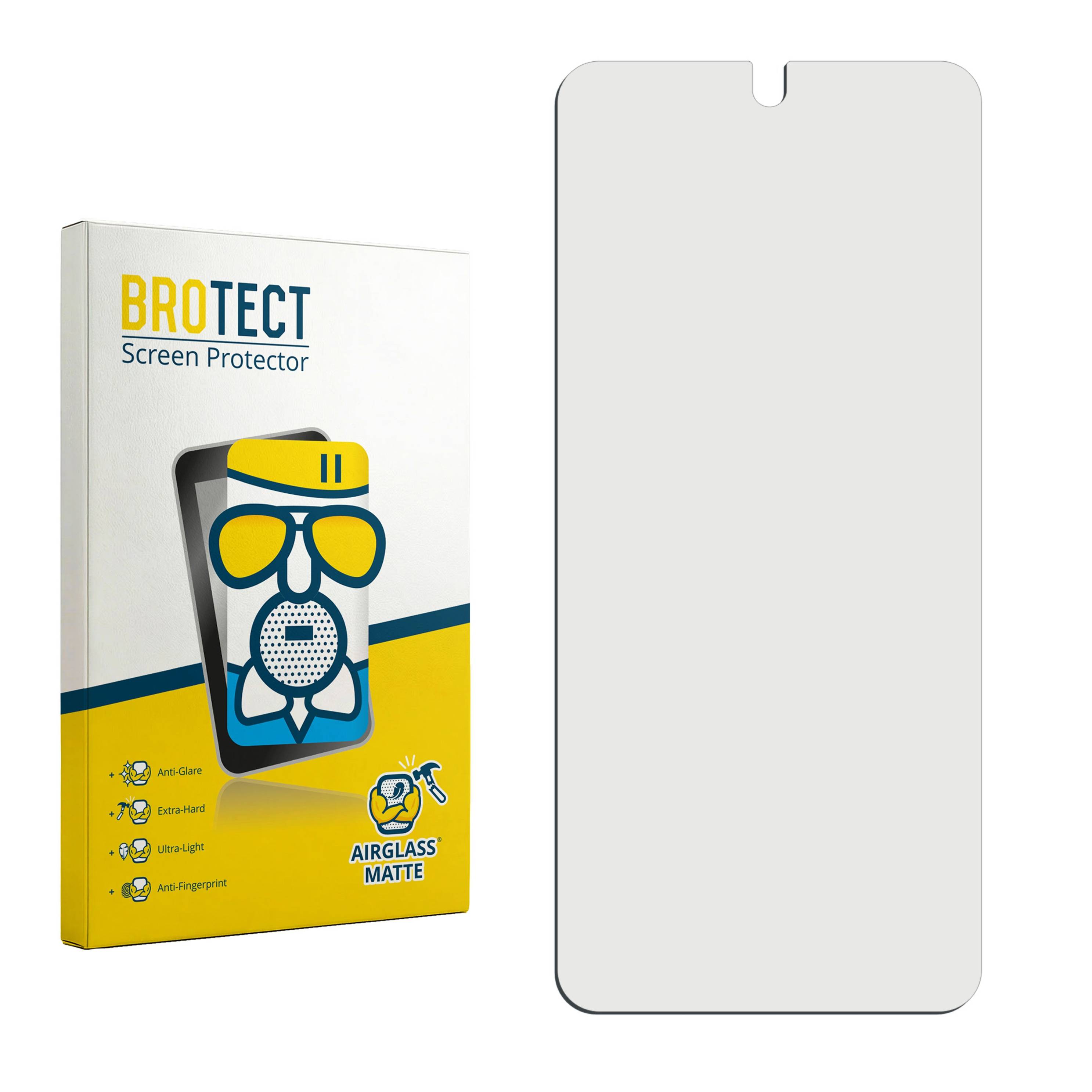 BROTECT AirGlass Flexible Schutz Glas Folie für Motorola Moto G41 Matt Entspiegelt