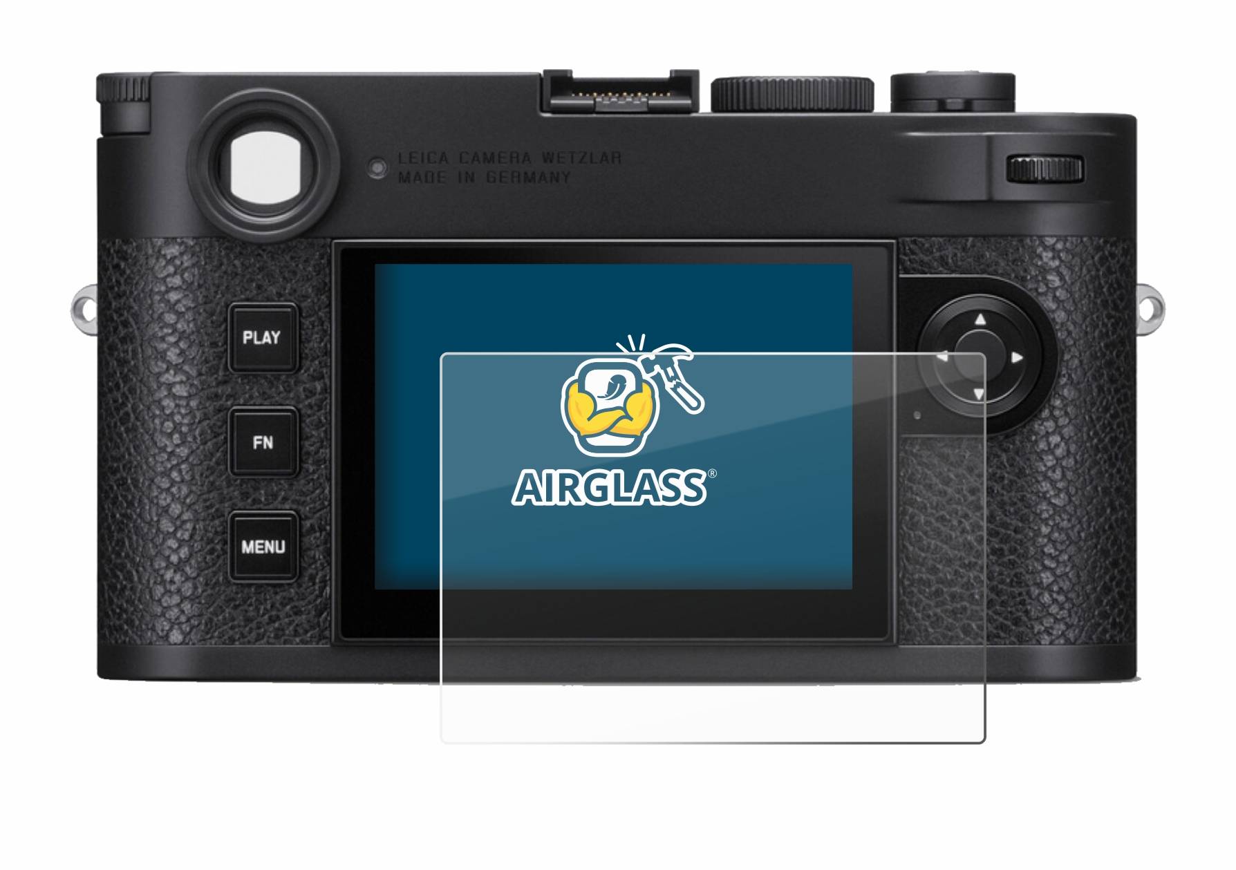 BROTECT AirGlass Flexible Schutz Glas Folie für Leica M11 Klar Transparent