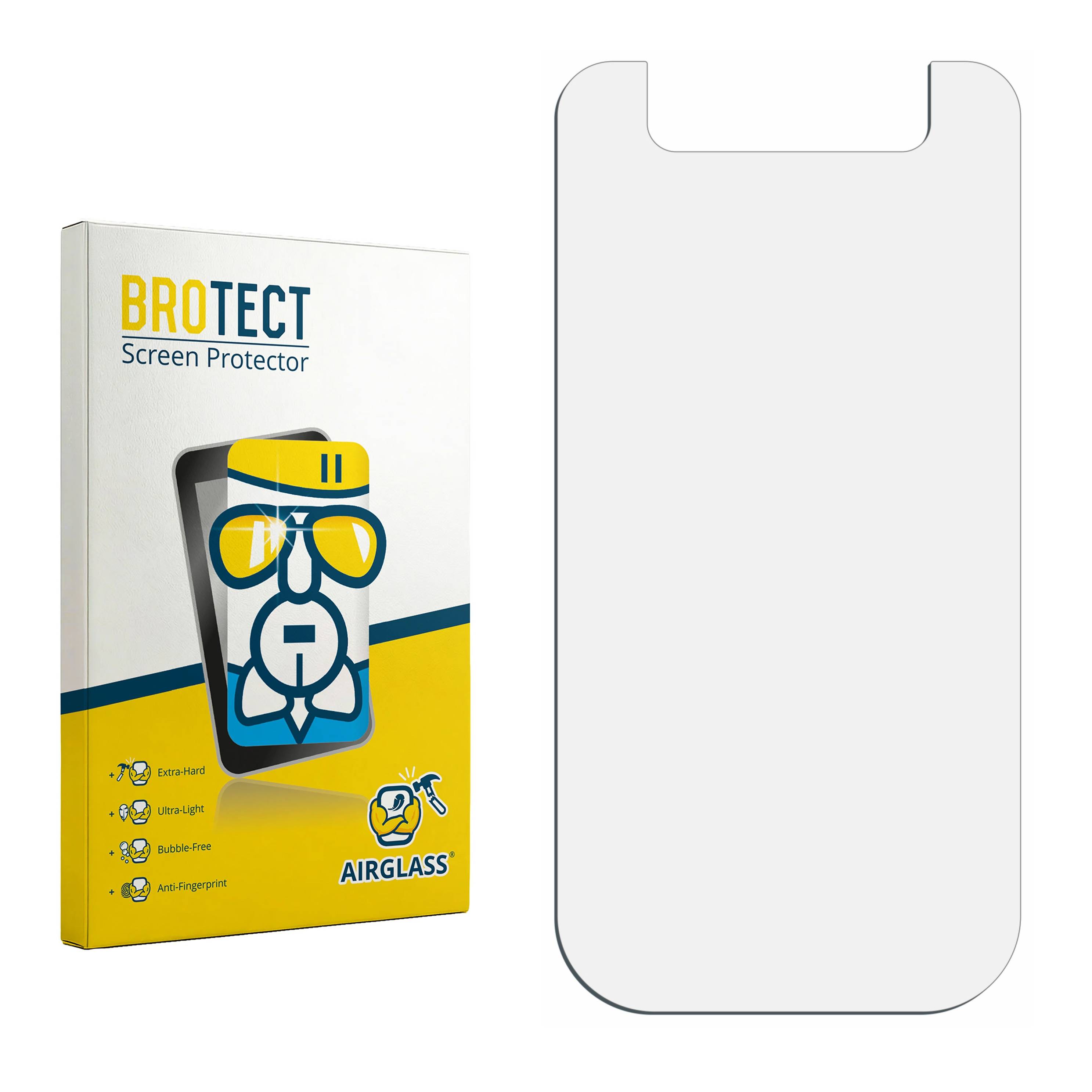 BROTECT AirGlass Flexible Schutz Glas Folie für Vtech KidiBuzz 3 Klar Transparent