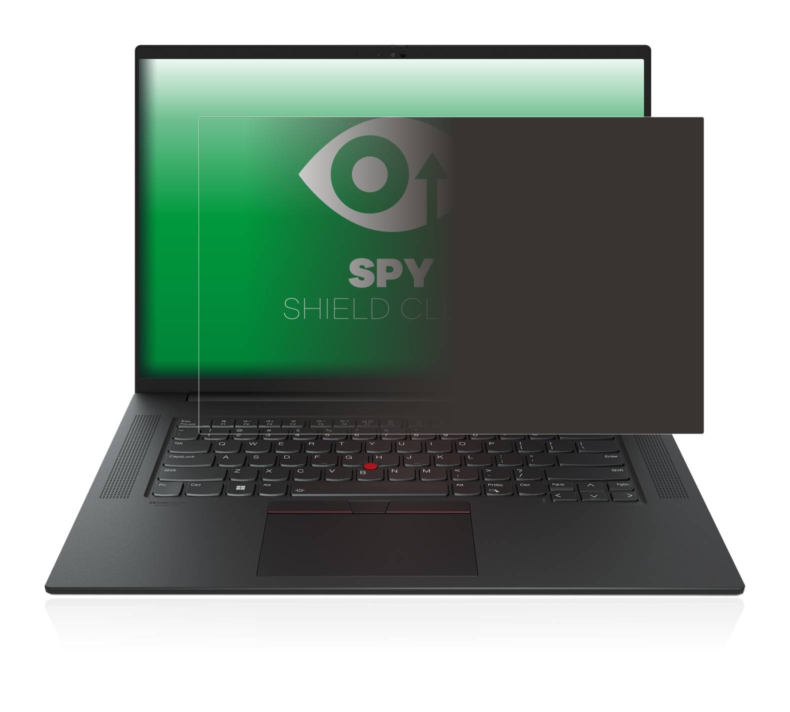 upscreen Blickschutzfolie für Lenovo ThinkPad P1 Gen 5 16" Anti-Spy Privacy Blaulichtschutz Sichtschutzfolie