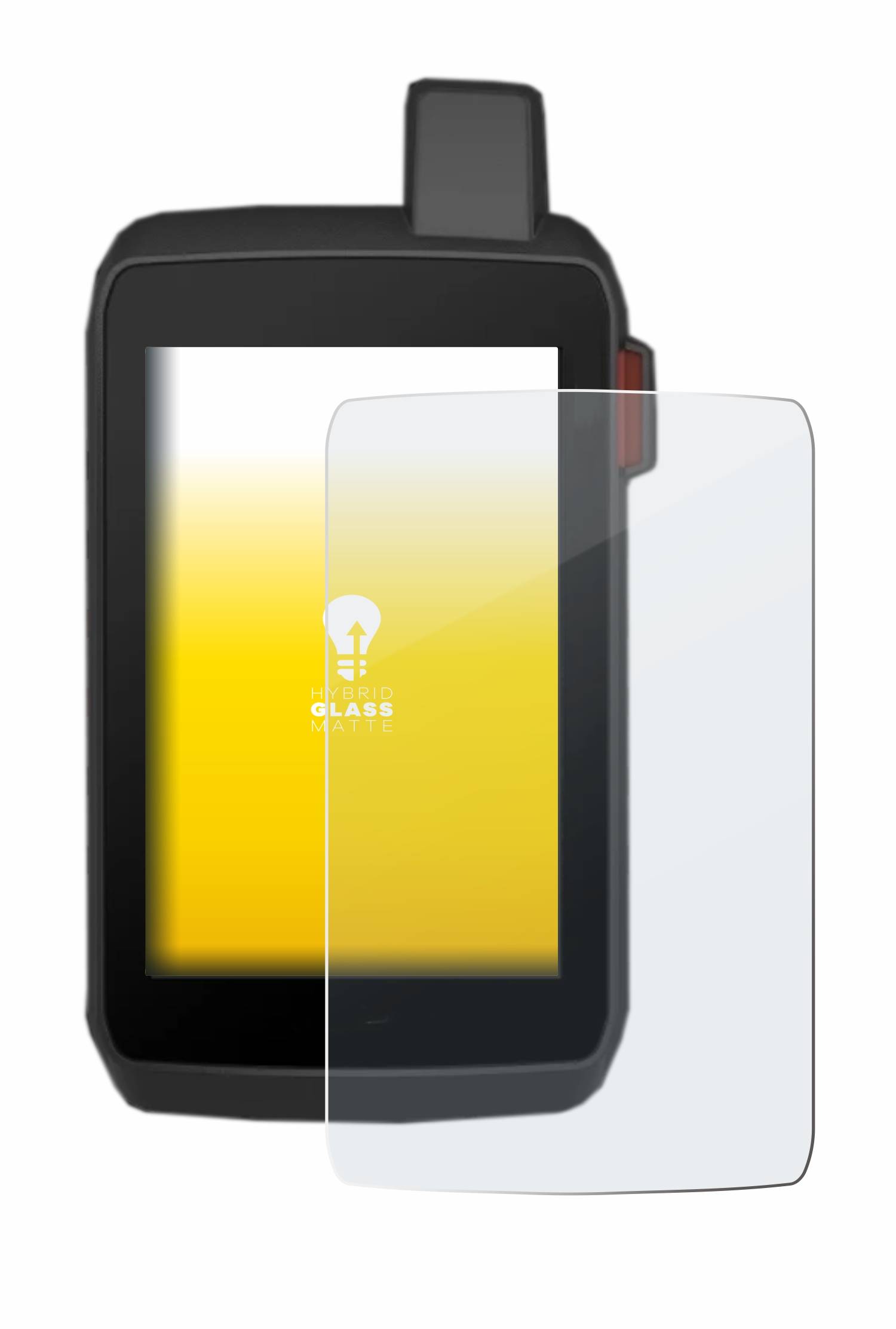 upscreen Flexible Schutz Glas Folie für Garmin Montana 700 / 700i / 750i Schutzglas 9H Hybridglas Matt Entspiegelt