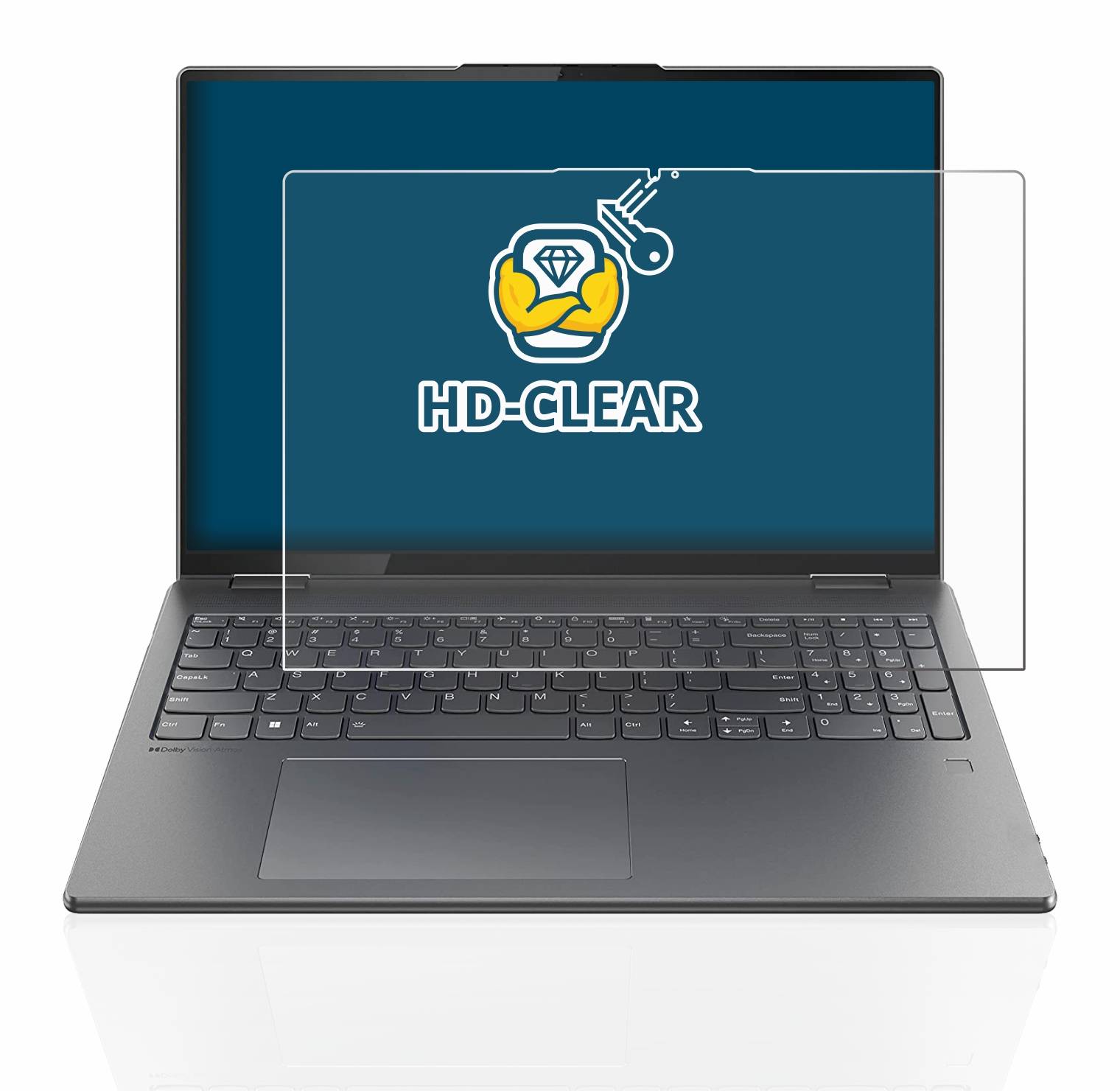 BROTECT Schutzfolie für Lenovo Yoga 7i Gen 7 16" Folie Klar Transparent