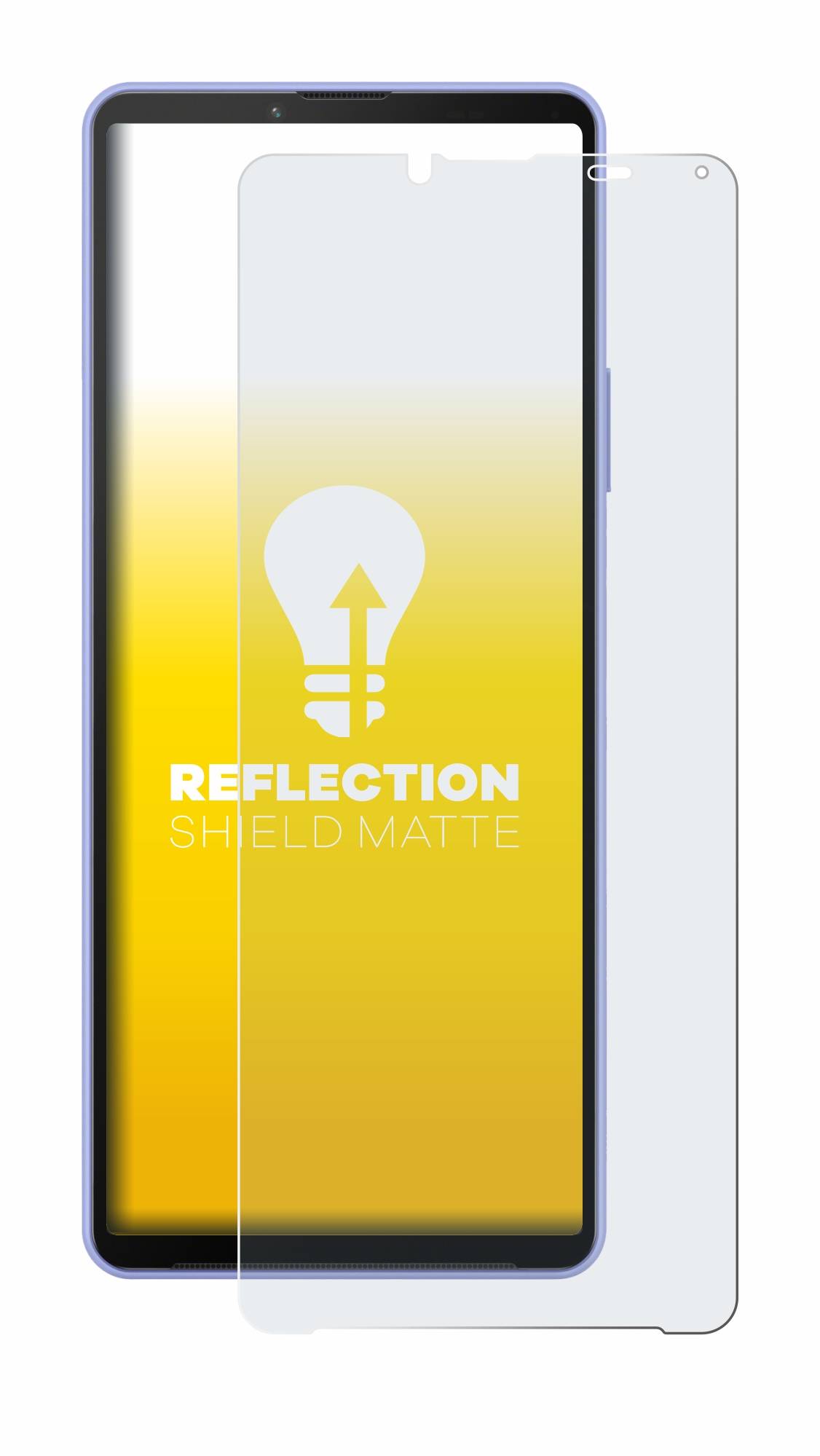 upscreen Schutzfolie für Sony Xperia 10 IV Folie Matt Entspiegelt Anti-Reflex