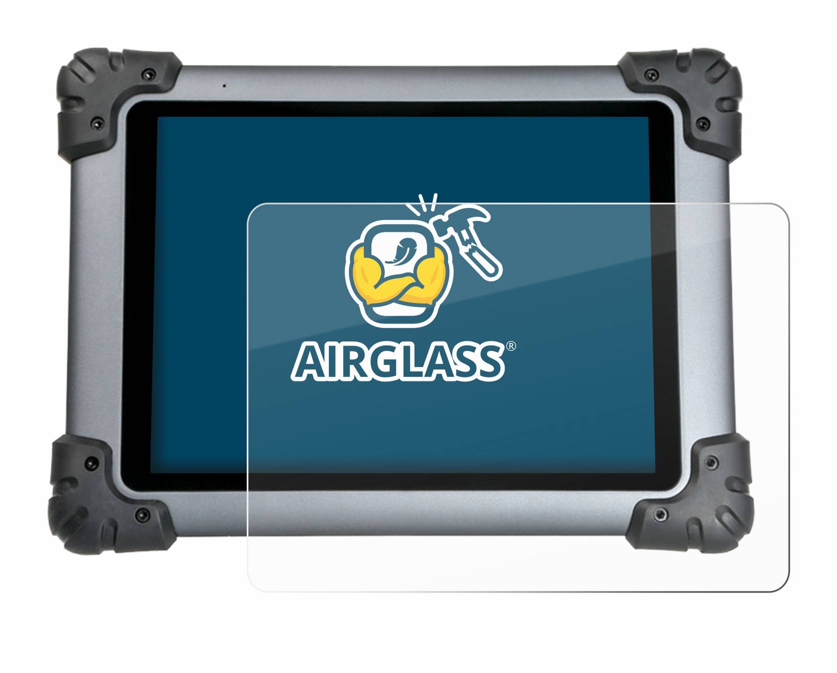 BROTECT AirGlass Flexible Schutz Glas Folie für Autel MaxiSys MS908S Klar Transparent