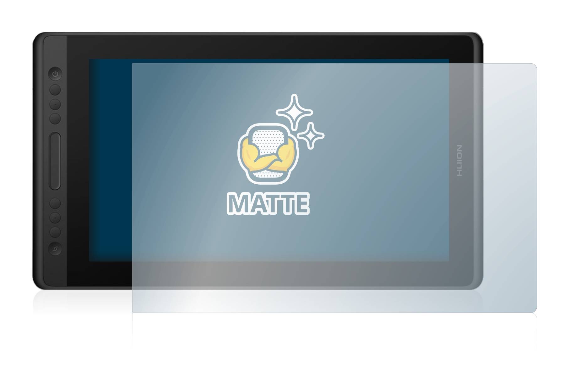 BROTECT Schutzfolie für Huion Kamvas Pro 16 Premium Folie Matt Entspiegelt