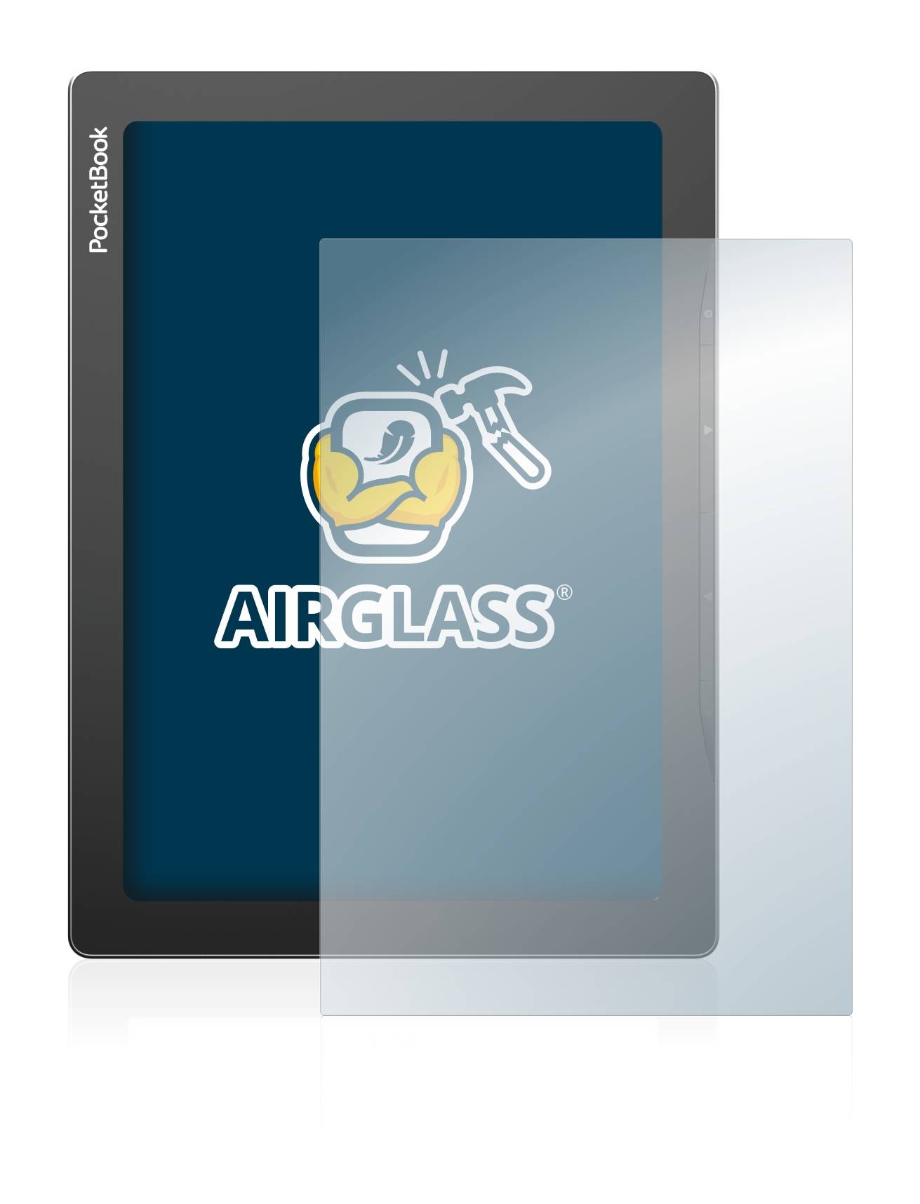 BROTECT AirGlass Flexible Schutz Glas Folie für PocketBook InkPad Lite Klar Transparent