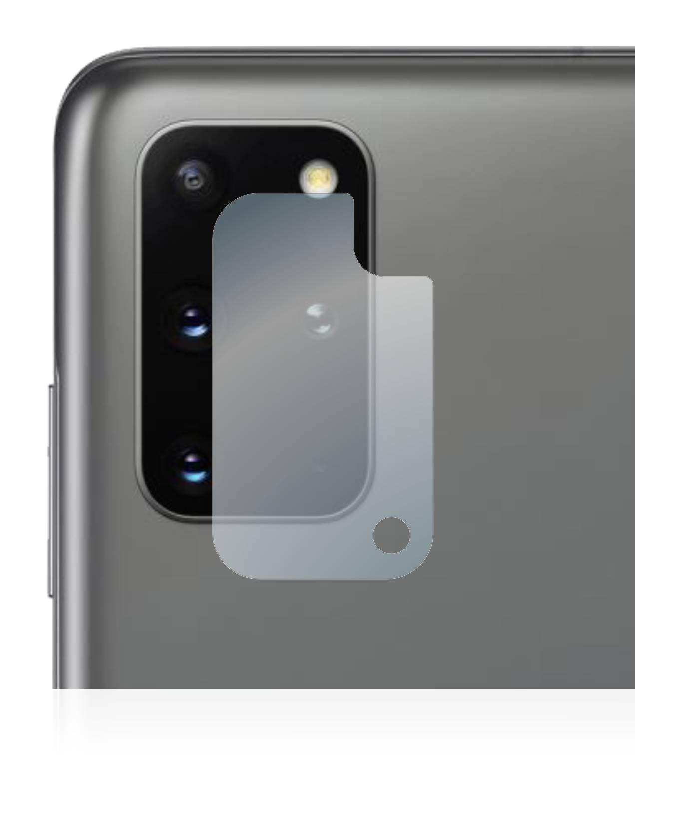 upscreen Schutzfolie für Samsung Galaxy S20 Plus / 5G (Kamera) Kratzschutz Anti-Fingerprint Klar