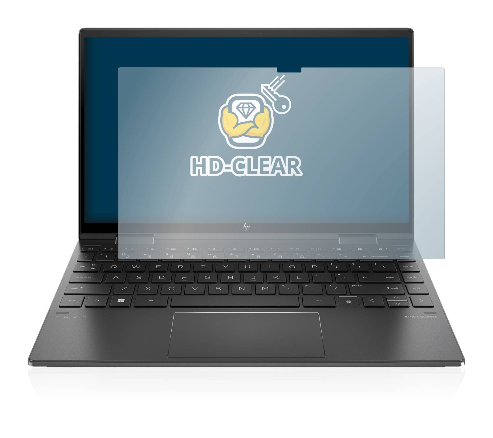 BROTECT Schutzfolie für HP Envy x360 (13-X) Folie Klar Transparent