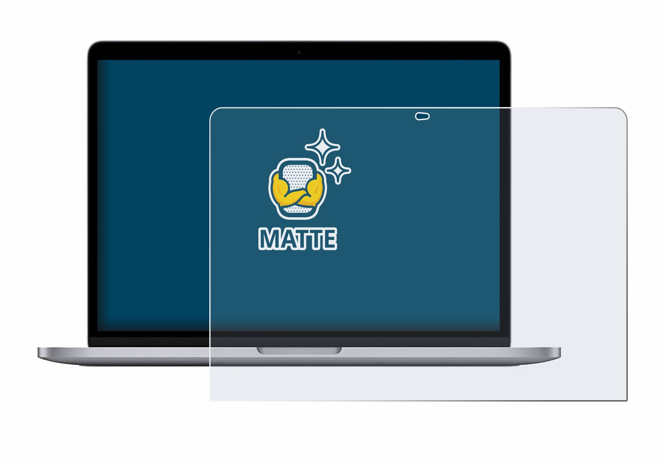 BROTECT Schutzfolie für Apple MacBook Pro M1 13" 2020 Folie Matt Entspiegelt