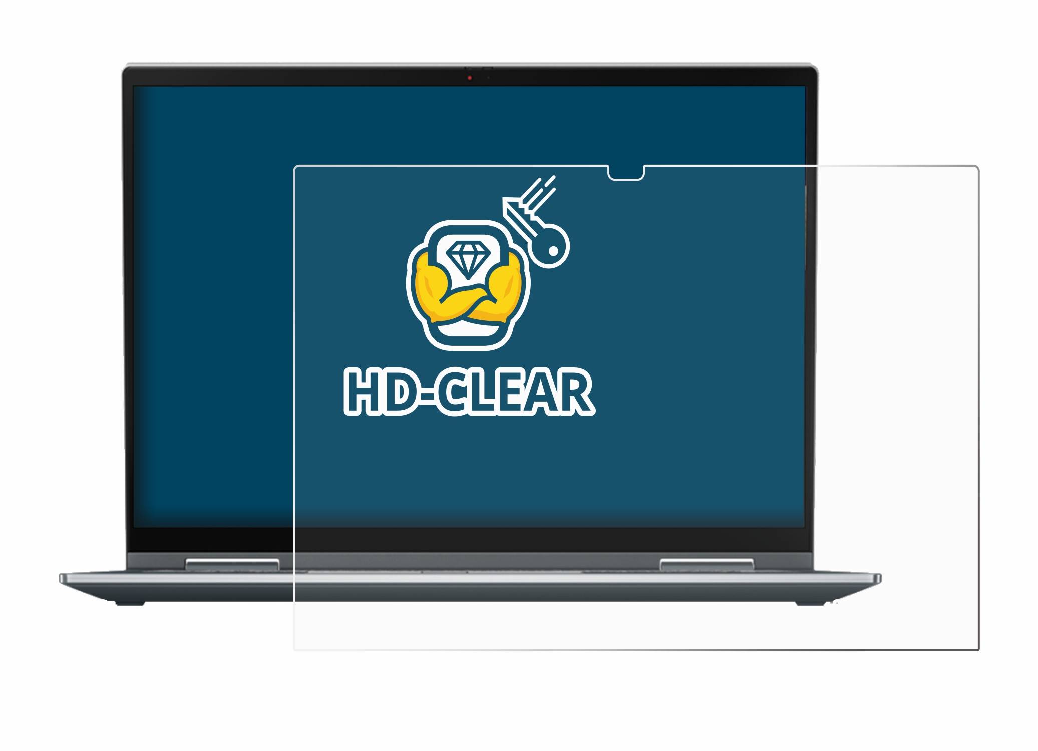BROTECT Schutzfolie für Lenovo ThinkPad X1 Yoga (6. Gen.) Folie Klar Transparent
