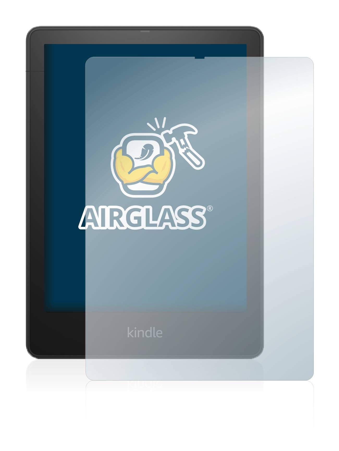 BROTECT AirGlass Flexible Schutz Glas Folie für Amazon Kindle Paperwhite 2021 Signature Edition Klar Transparent