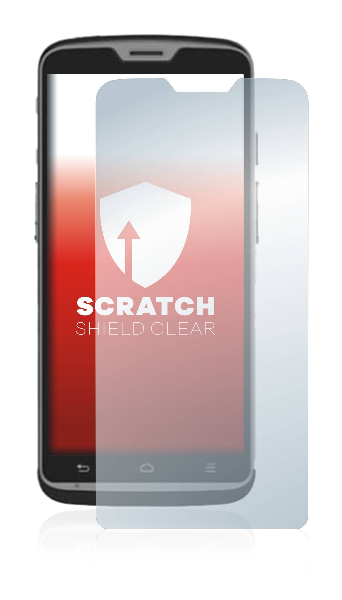 upscreen Scratch Shield Clear Premium Displayschutzfolie für M3 Mobile