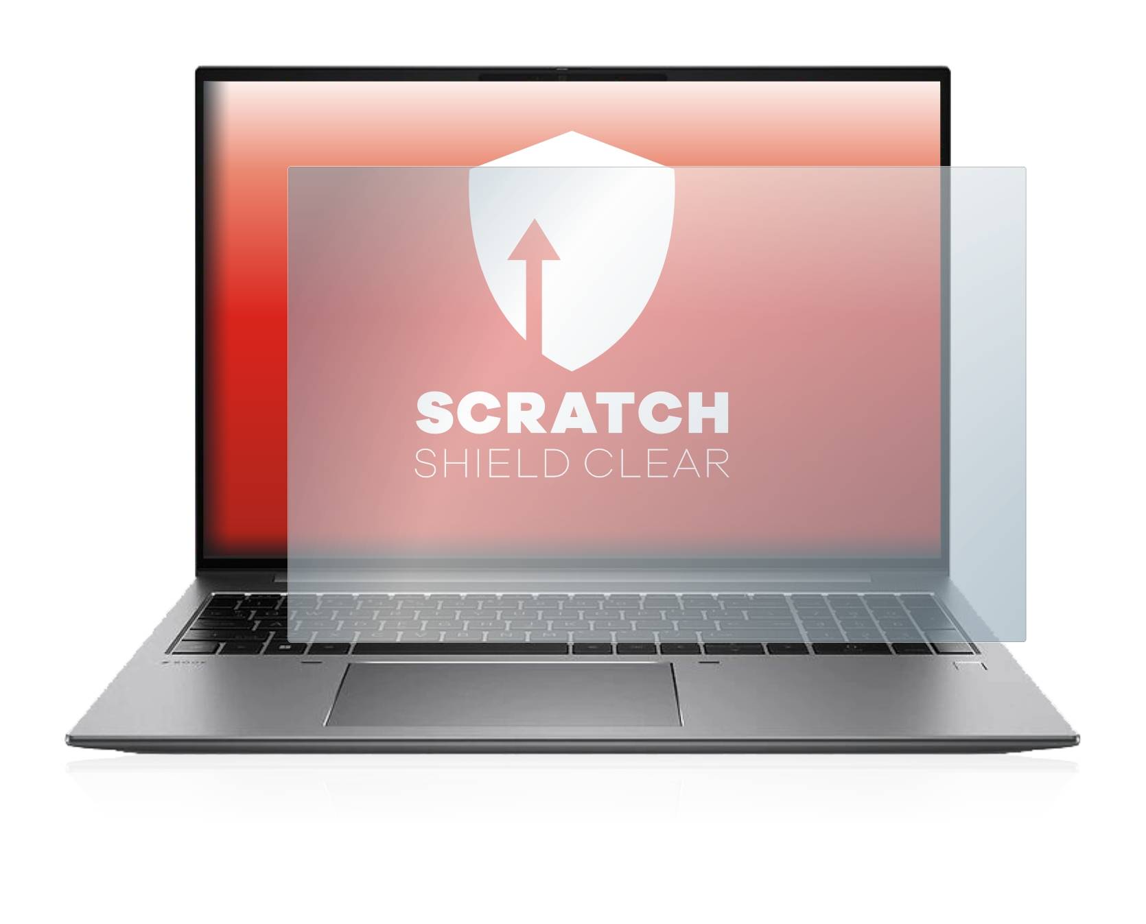 upscreen Scratch Shield Clear Premium Displayschutzfolie für HP ZBook Firefly 16