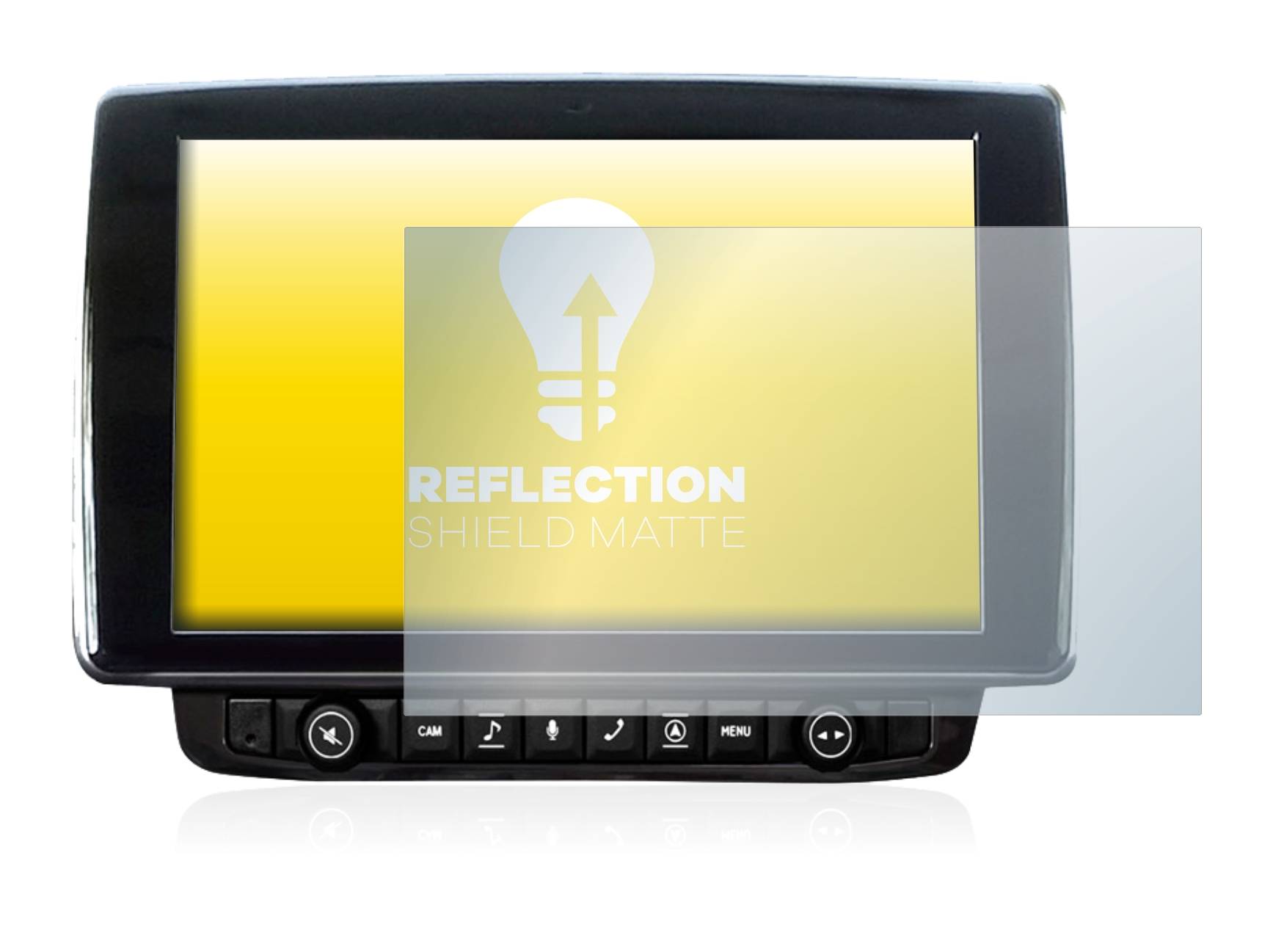 upscreen Reflection Shield Matte Premium Displayschutzfolie für Alpine