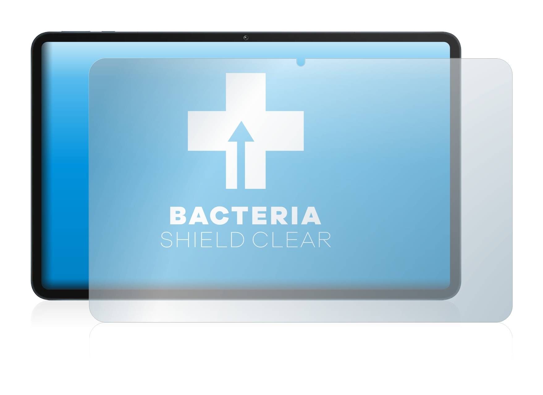 upscreen Bacteria Shield Clear Premium Antibakterielle Displayschutzfolie für Honor Pad