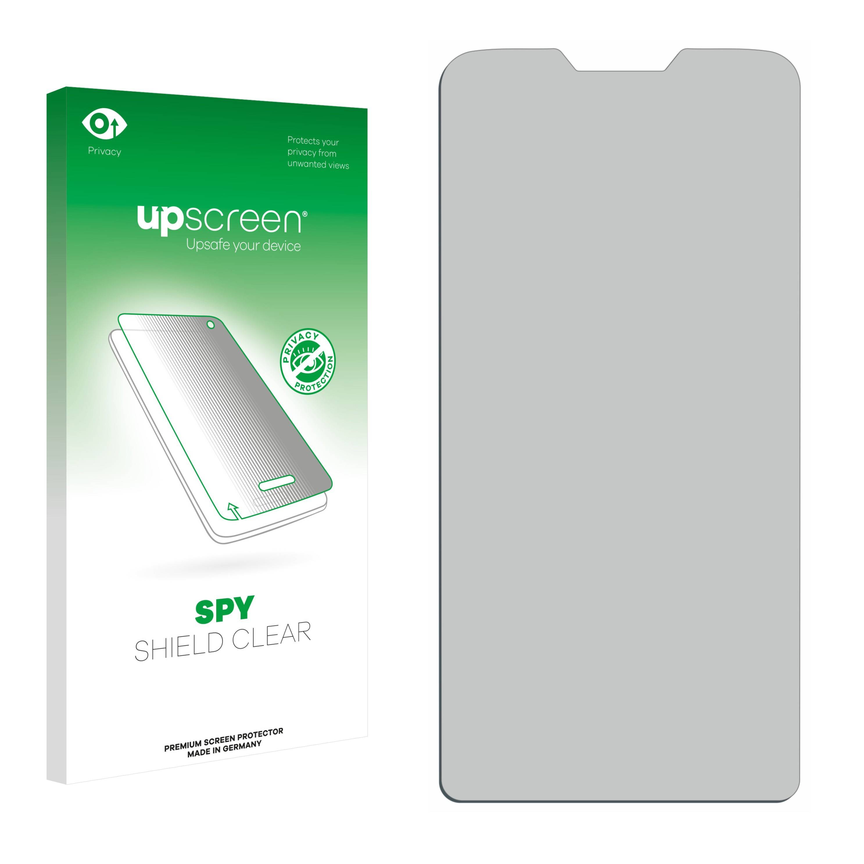 upscreen Spy Shield Clear Premium Blickschutzfolie für M3 Mobile