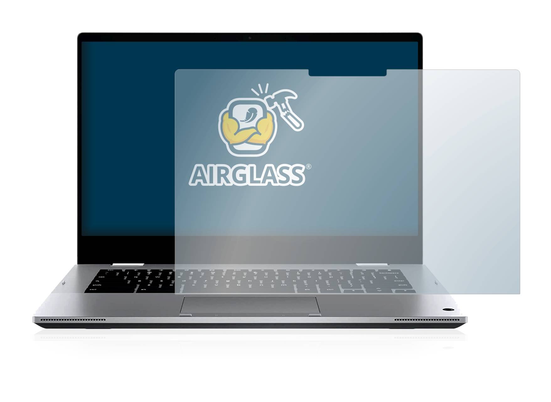 BROTECT AirGlass Schutzglas Folie für Asus Chromebook Flip