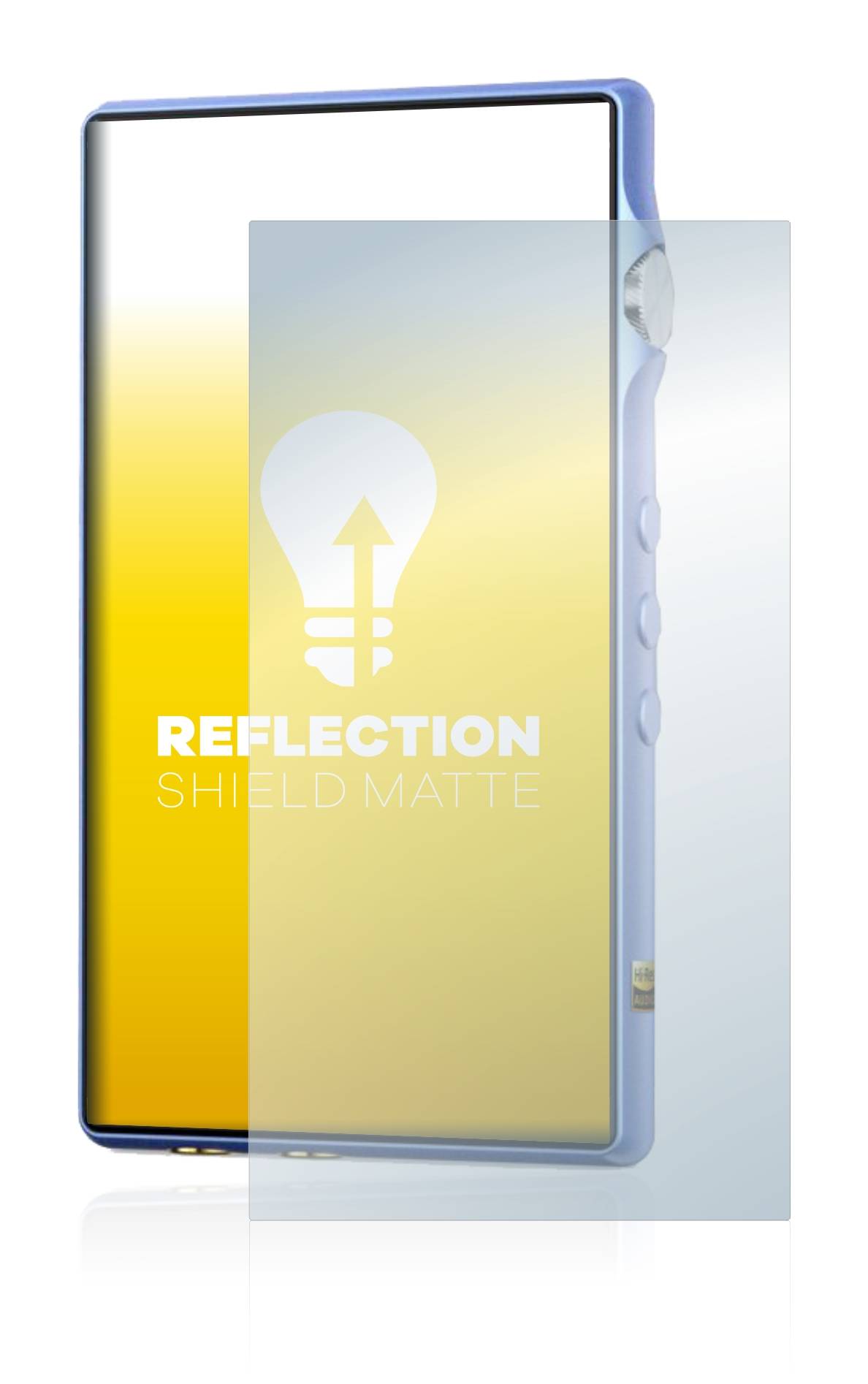 upscreen Reflection Shield Matte Premium Displayschutzfolie für iBasso