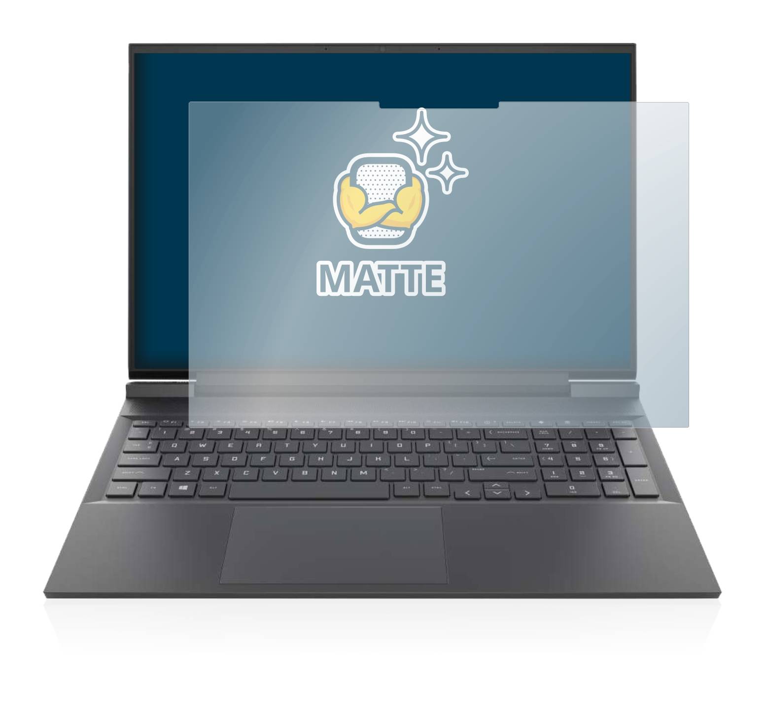 BROTECT Matte Displayschutzfolie für HP Victus 16-d1023nl - Entspiegelt,