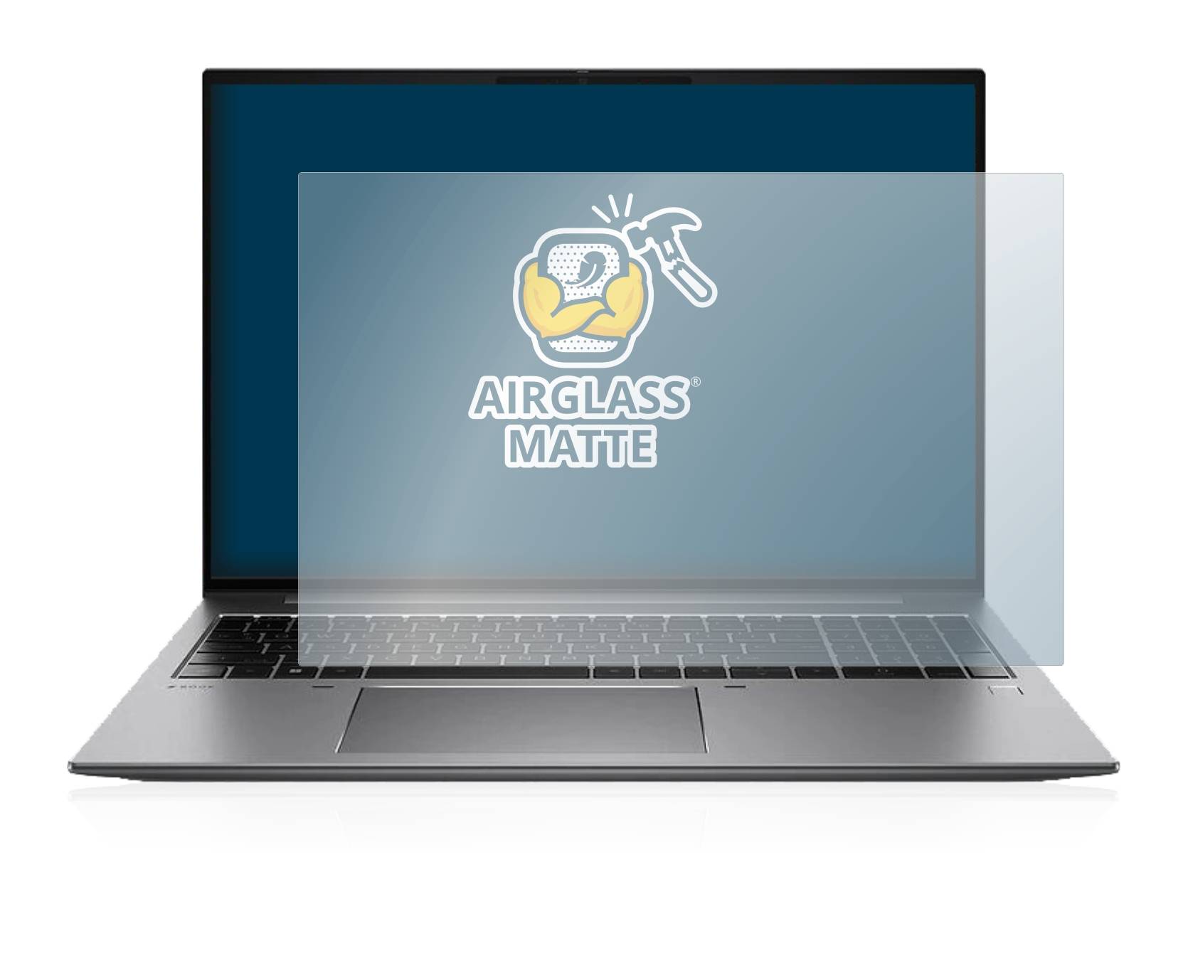 BROTECT AirGlass Matte Schutzglas Folie für HP ZBook Firefly 16