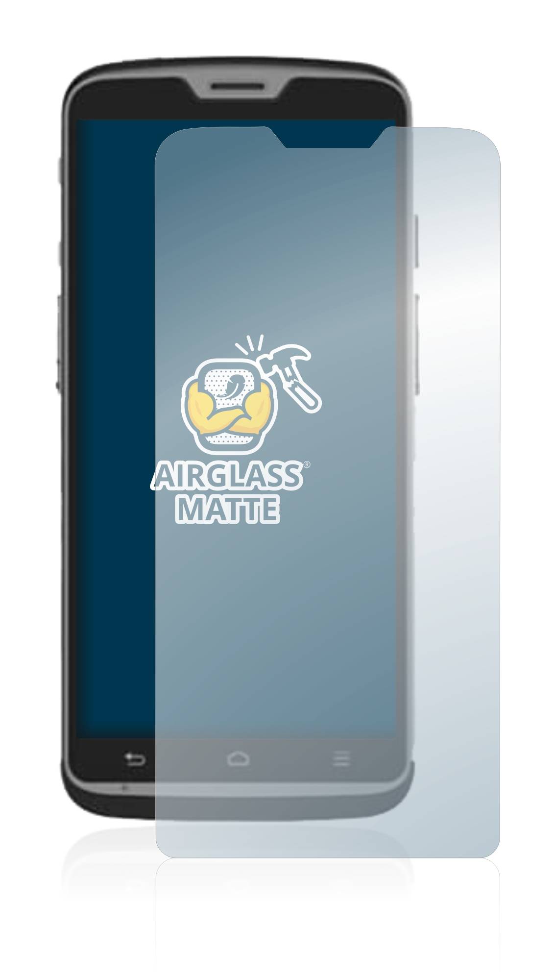 BROTECT AirGlass Matte Schutzglas Folie für M3 Mobile