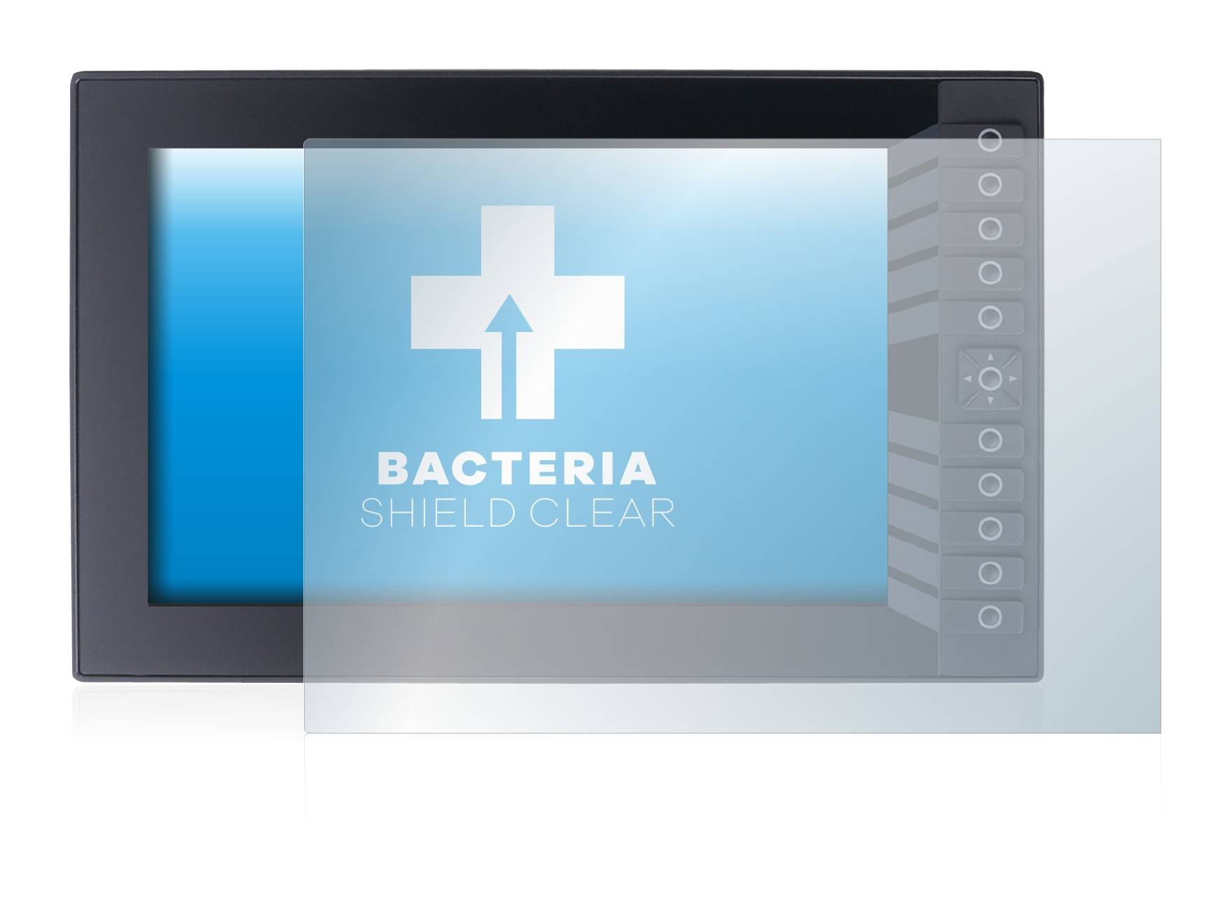 upscreen Bacteria Shield Clear Premium Antibakterielle Displayschutzfolie für ifm electronic