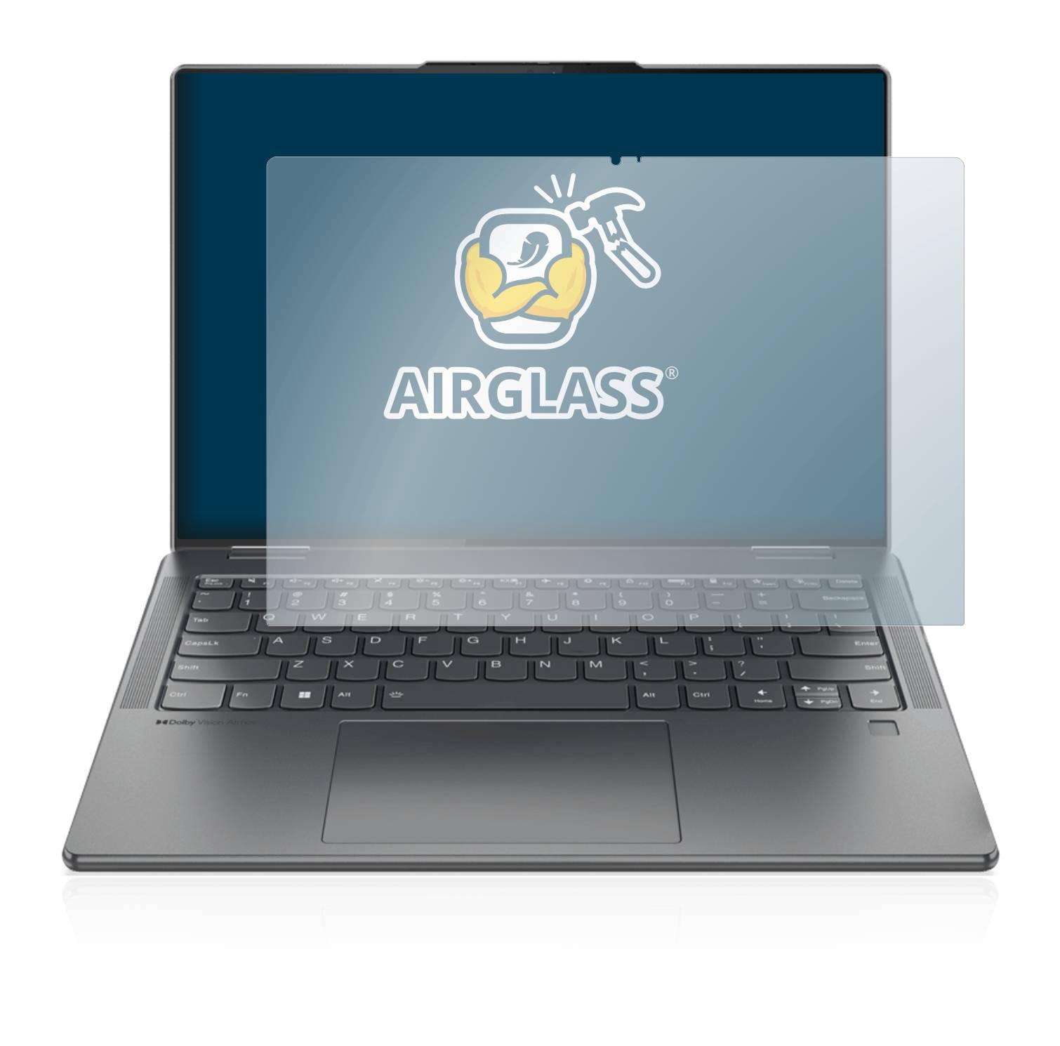 BROTECT AirGlass Schutzglas Folie für Lenovo Yoga 7i 14 2-in-1