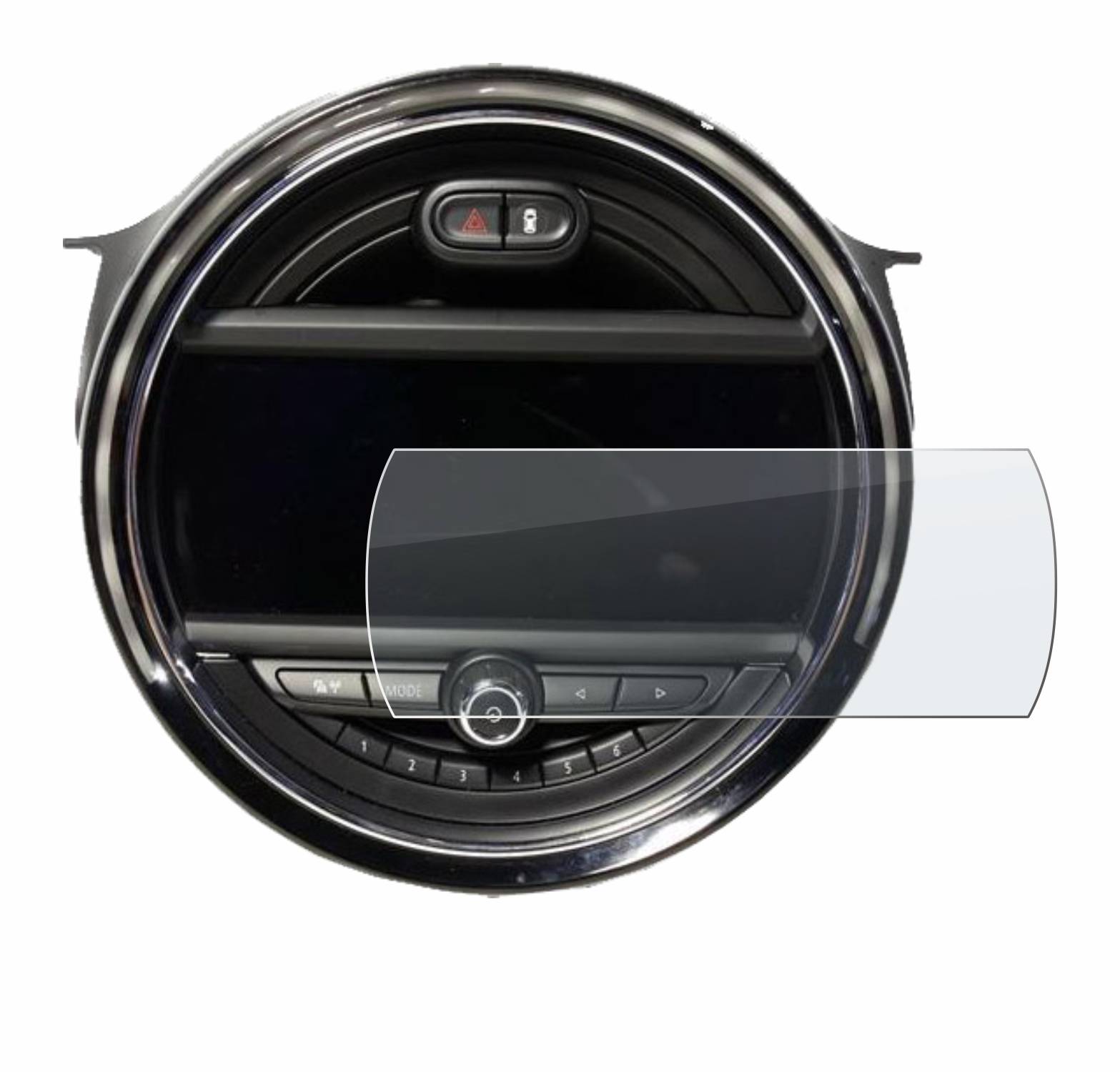 BROTECT AirGlass Flexible Schutz Glas Folie für Mini Cooper F56 (8.8") (2014-2018) Matt Entspiegelt