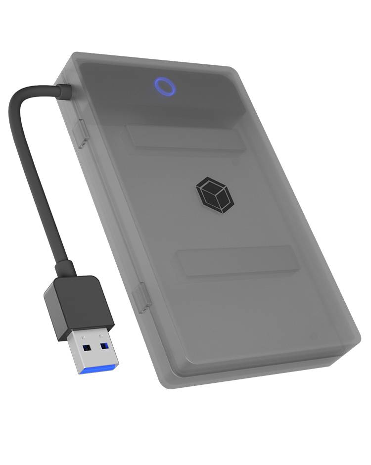 IB-AC603b-U3, USB 3.2 Gen 1 zu 2,5" SATA Festplatten Adapter Kabel, Zugriff LED
